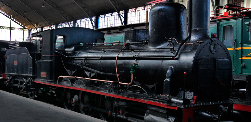 Locomotora de vapor 040-2091. El Cinca (Le Creusot, Francia, 1864)