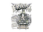 �Frikis!. Ra�l Valls Oliva (tinta y rotulador sobre papel, 2025) Medidas: 40 x 30 cm. Donaci�n: el autor - Pieza IG: 08550