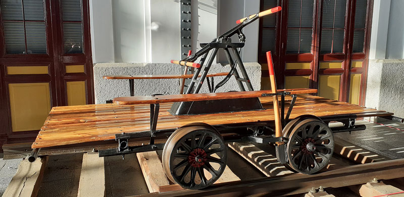 Vagoneta de tracci�n manual “zorrilla”